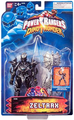 Power Rangers Dino Thunder Evil Space Alien ZELTRAX 2004 BANDAI US