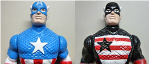 Marvel Super Heroes USエージェントはキャプテンアメリカのリペイント