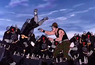 G.I.Joe Cobra BAT vs Sgt Slaughter