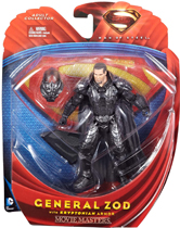 Man of Steel Movie Masters General Zod With Kryptonian Armor 2013 Mattel